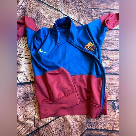 Women’s BARCELONA‎ SPAIN 2009/2010 TRAINING JACKET CAMISETA SIZE S NIKE - Picture 14 of 15